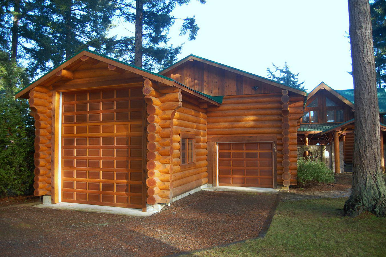 Garages - Norse Log Homes | Custom Log Homes, Log Home Builders ...